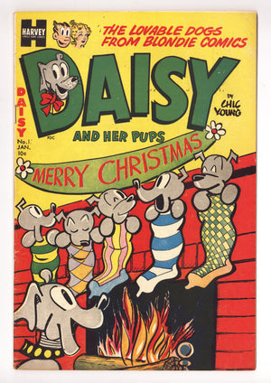 Daisy and Her Pups Comics 16 VG/FN (5.0) (1954)