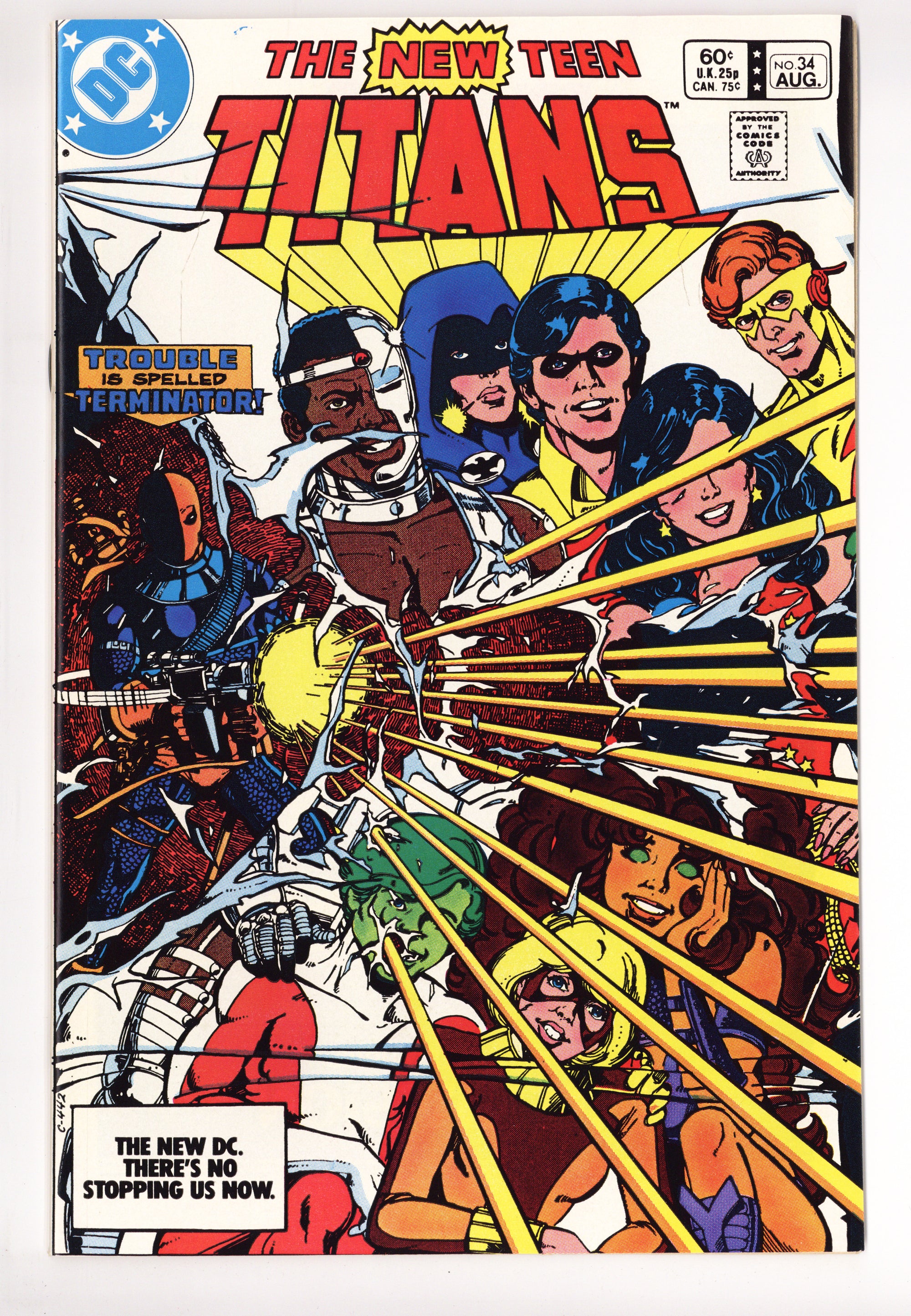 The New Teen Titans Vol 1 34 High Grade (1983) 