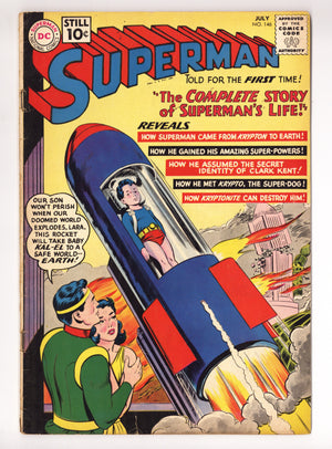 Superman Vol 1 146 VG- (3.5) (1961)