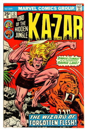 Ka-Zar Vol 2 12 VF- (1975)