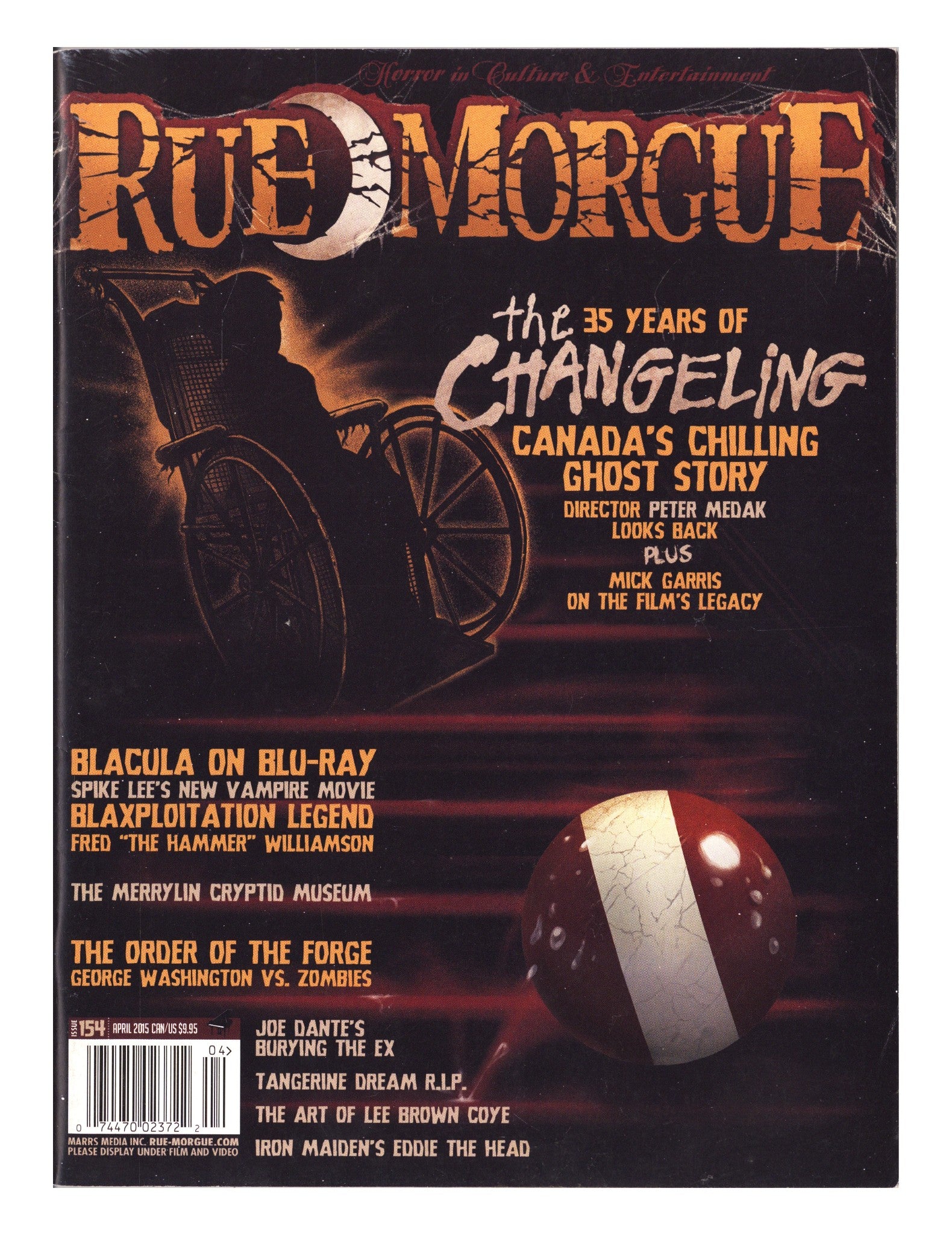 Rue Morgue Magazine 154 Mid Grade (2015) 