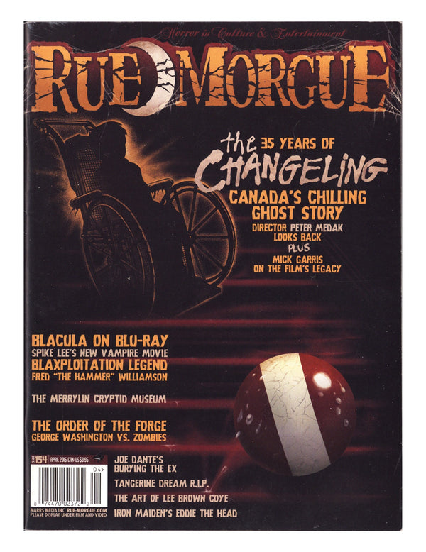Rue Morgue Magazine 154 Mid Grade (2015)