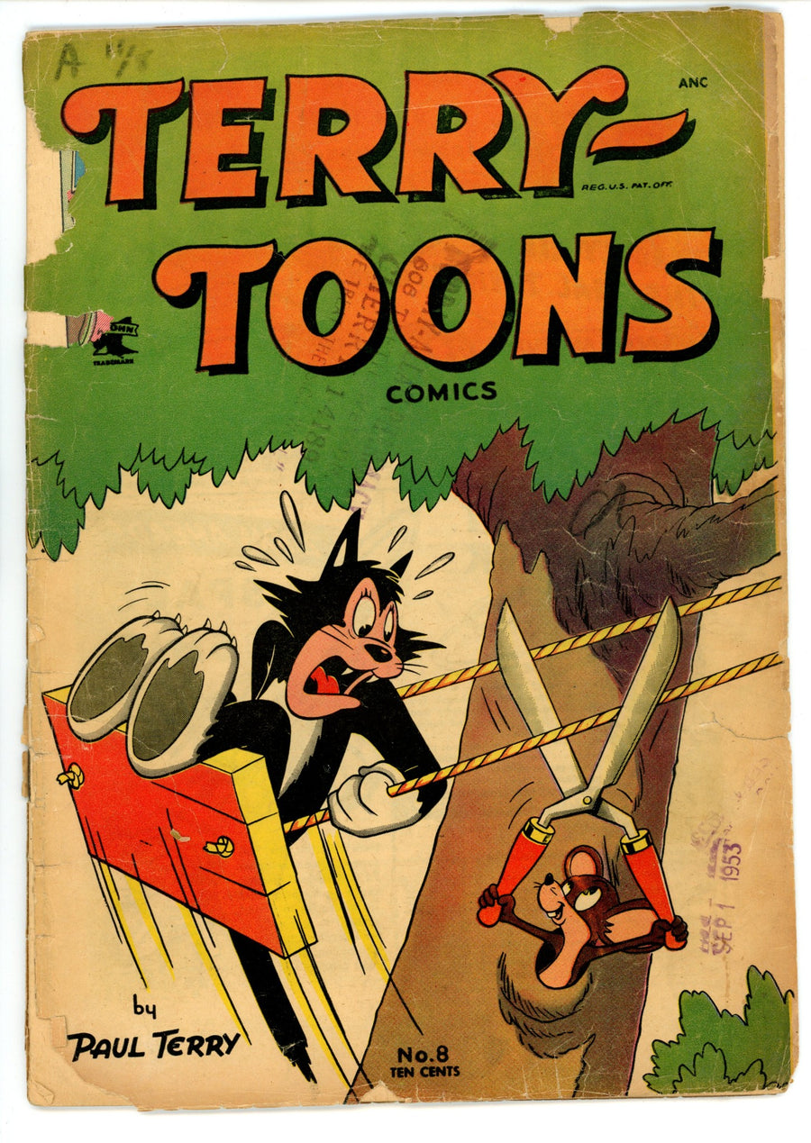 Terry-Toons Comics 8 PR (0.5) (1953) 
