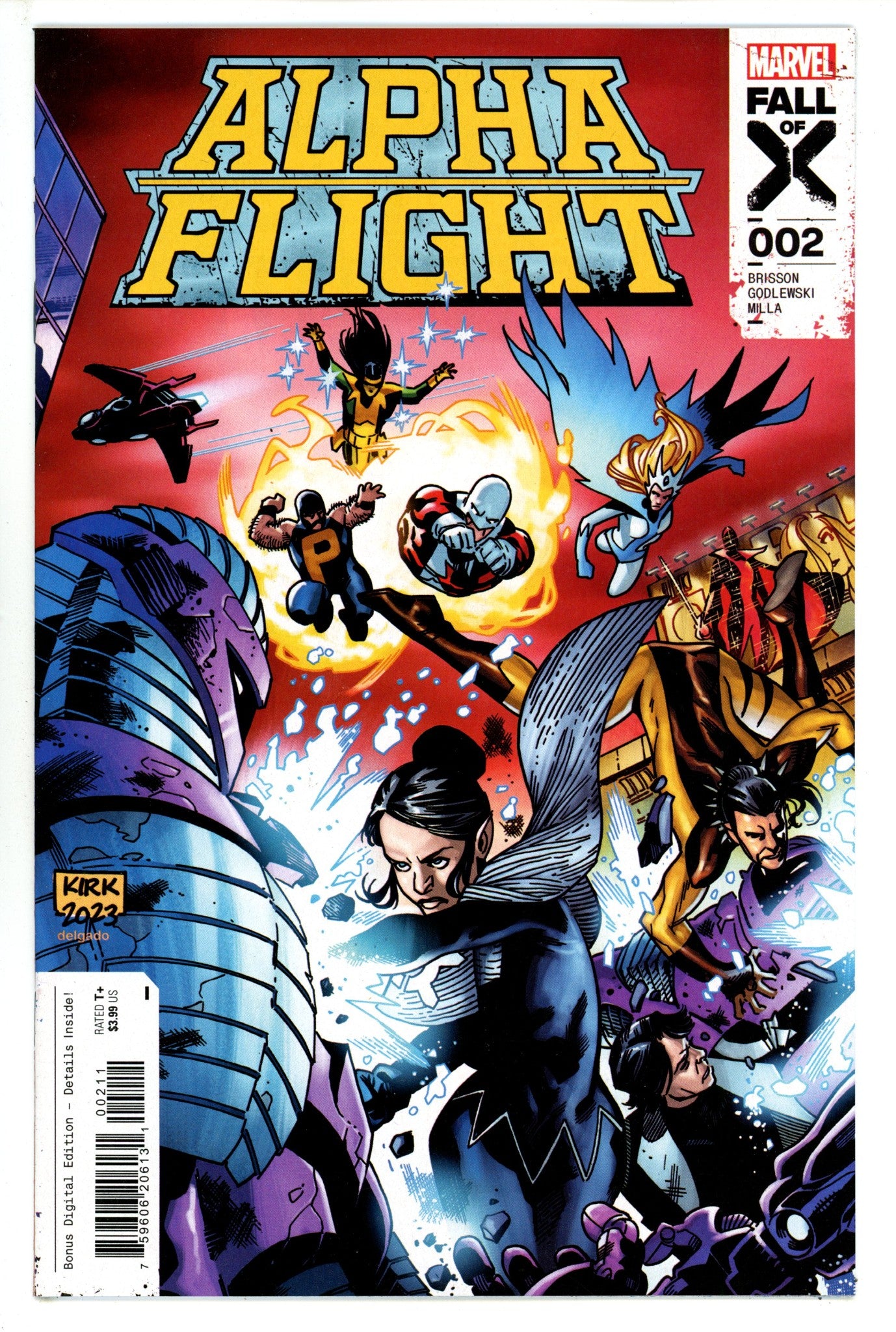 Alpha Flight Vol 5 2 High Grade (2023) 