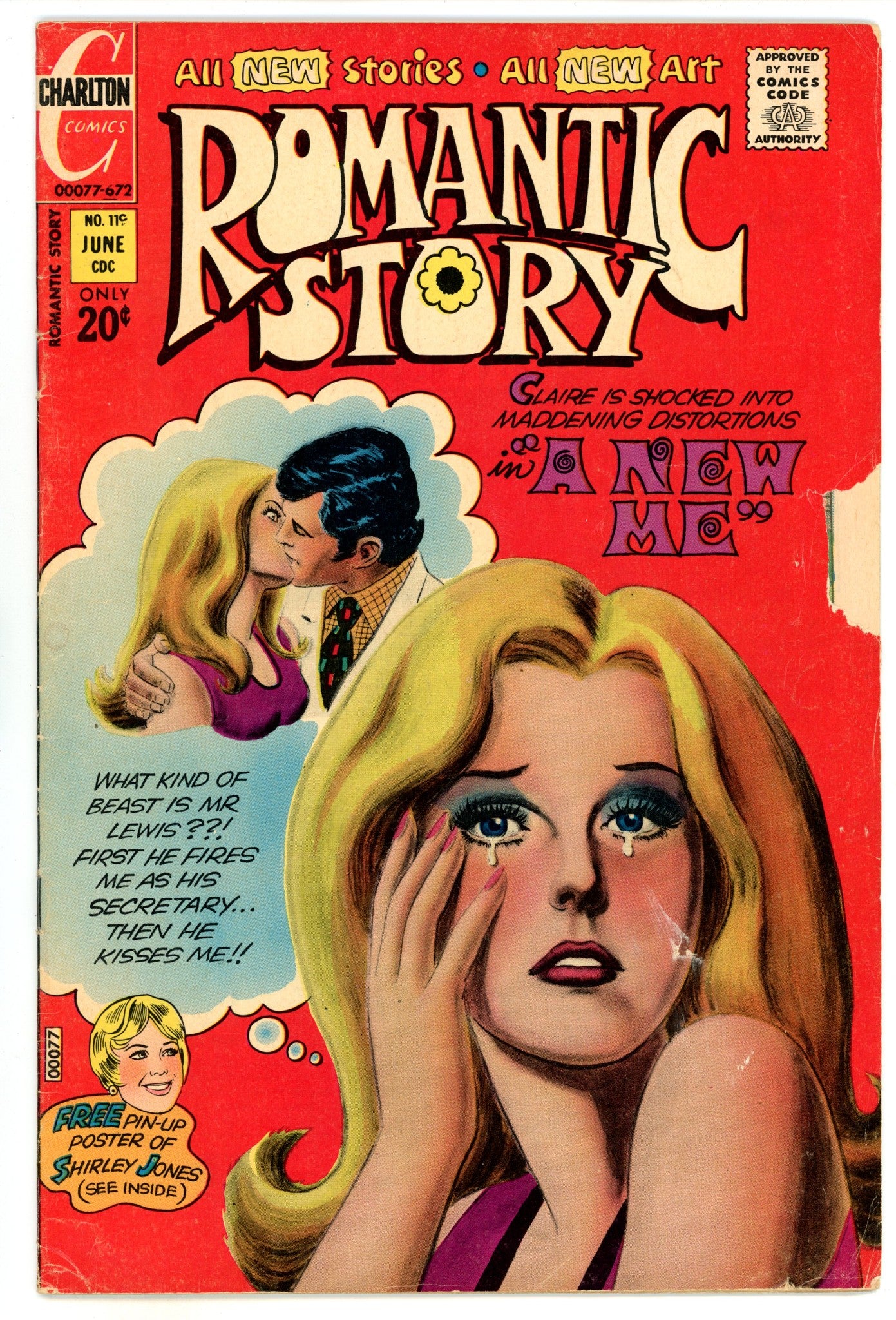 Romantic Story 119 VG- (3.5) (1972) 