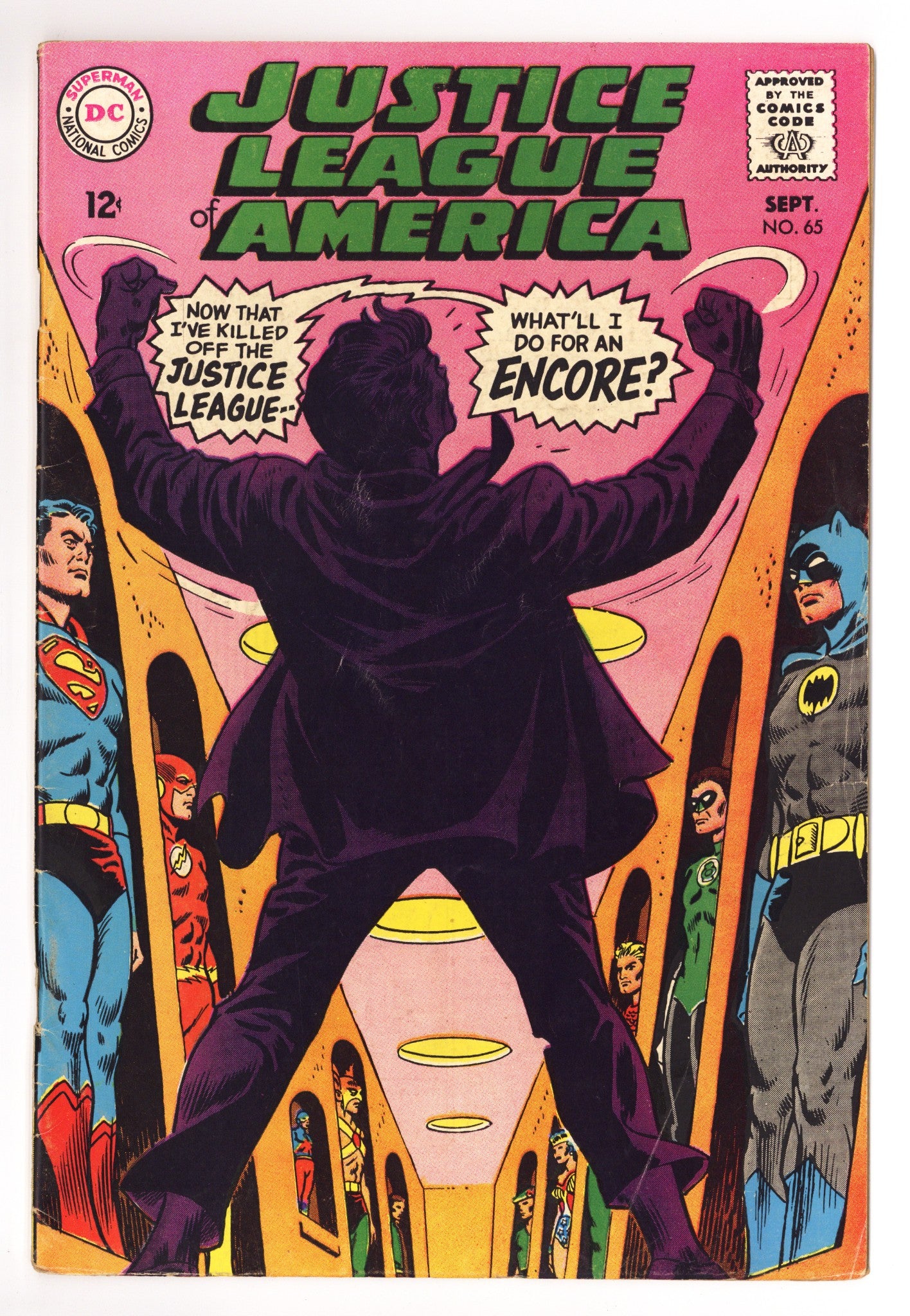 Justice League of America Vol 1 65 VG/FN (5.0) (1968) 