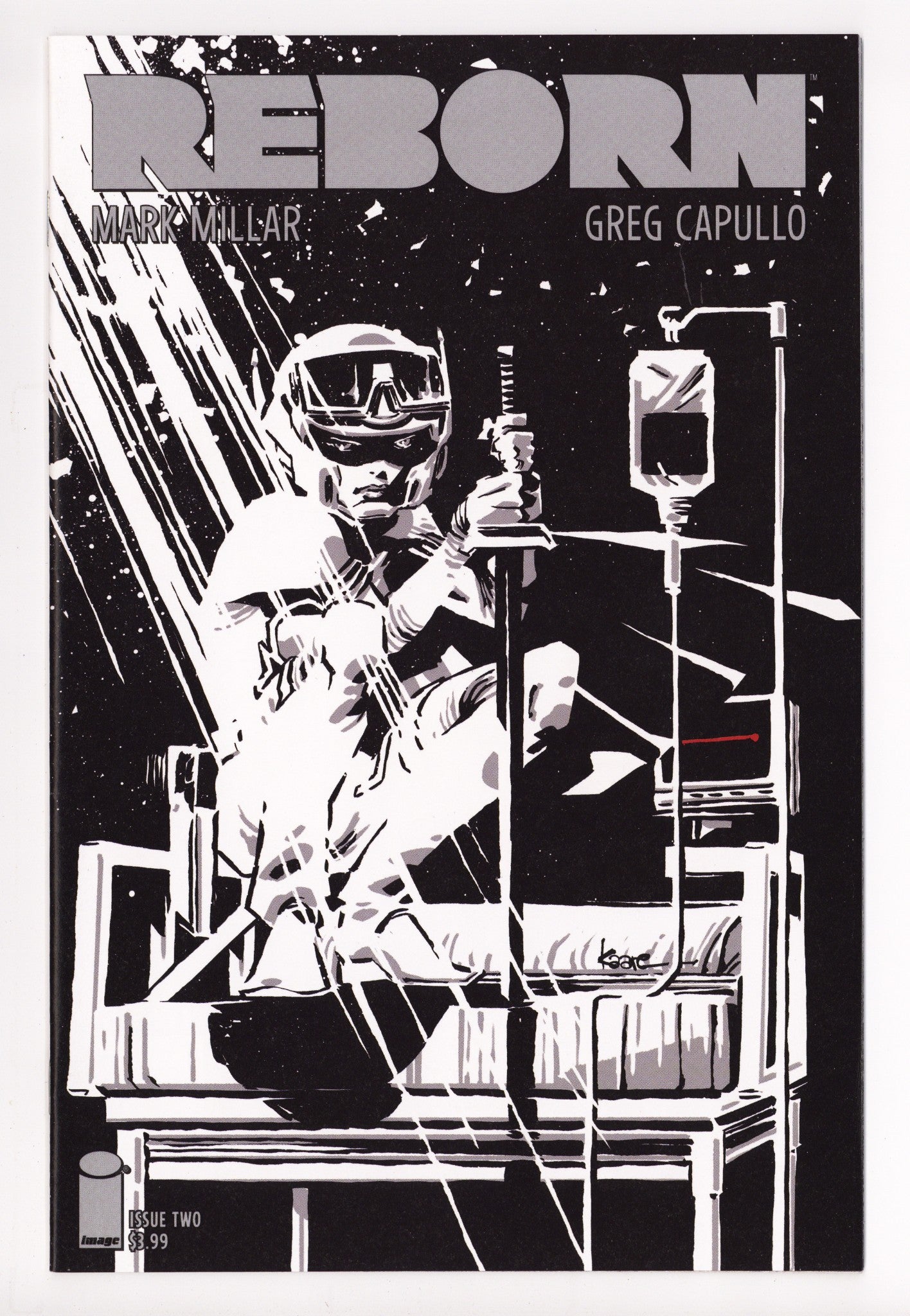 Reborn 2 High Grade (2016) Andrews B&W Variant 