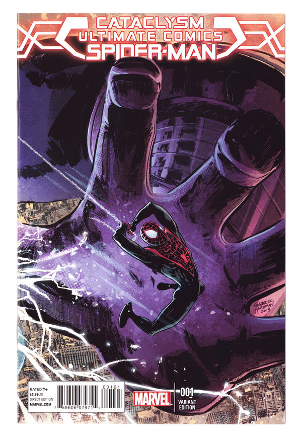 Cataclysm: Ultimate Spider-Man 1 VF (8.0) (2014) Hardman Incentive Variant