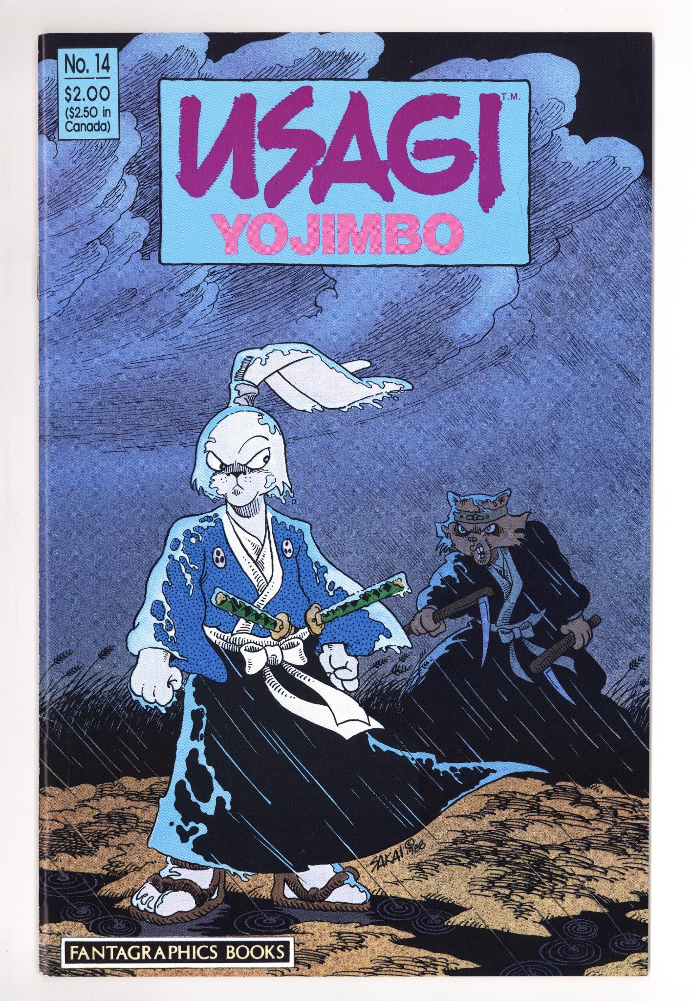 Usagi Yojimbo Vol 1 14 Mid Grade (1989) 