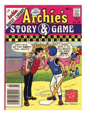 Archie's Story & Game Digest Magazine 7 Low Grade (1988) Canadian Price Variant
