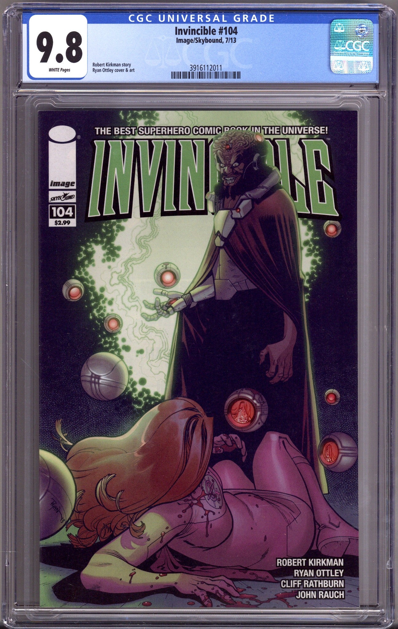 Invincible   104 CGC 9.8 (NM/M)   (2013)        
