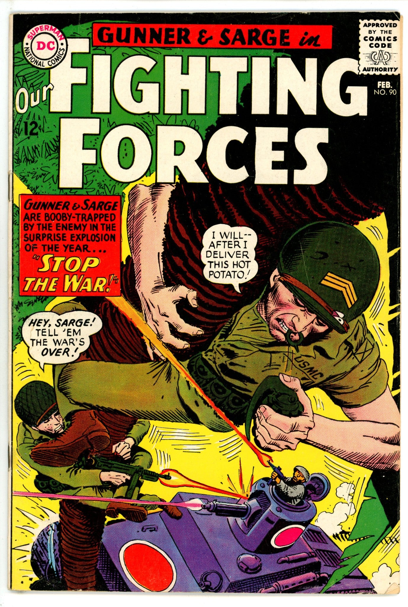 Our Fighting Forces 90 VG- (3.5) (1965) 