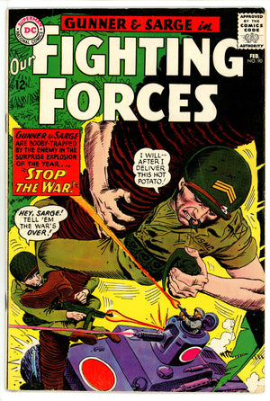 Our Fighting Forces 90 VG- (3.5) (1965) 