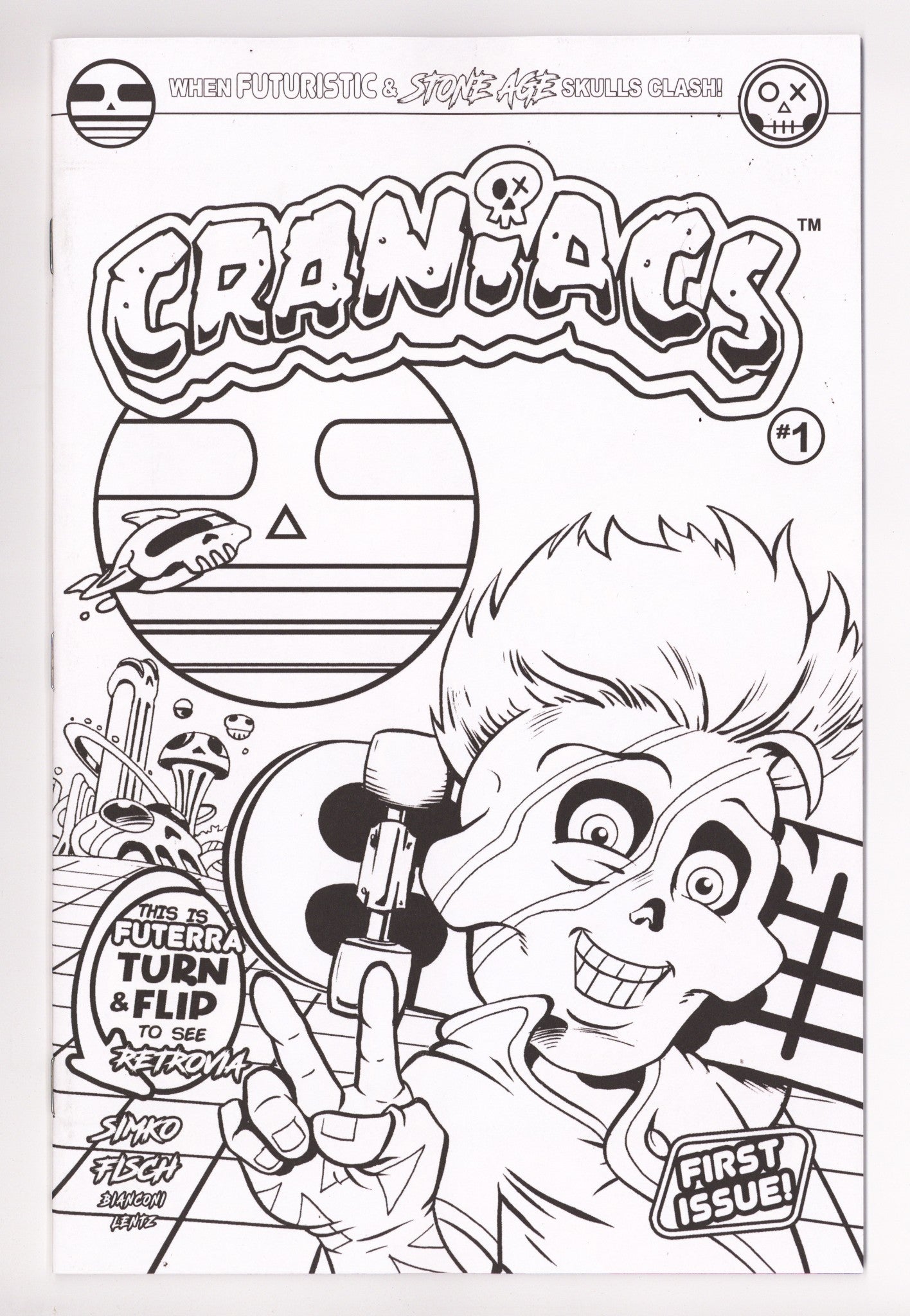 Craniacs  1 Simko  B&W Flip Variant   (2025)