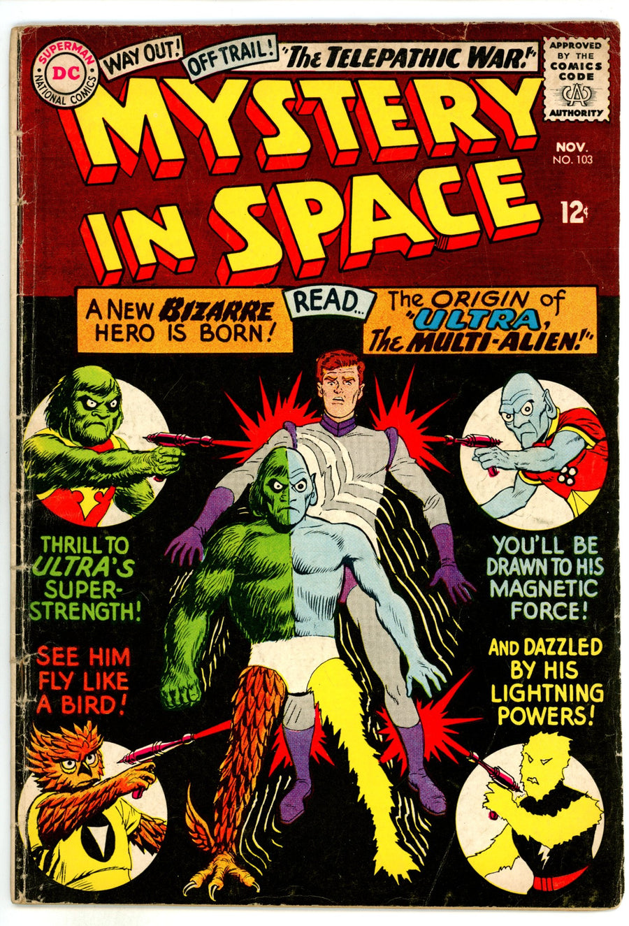 Mystery in Space Vol 1 103 GD/VG (3.0) (1965) 