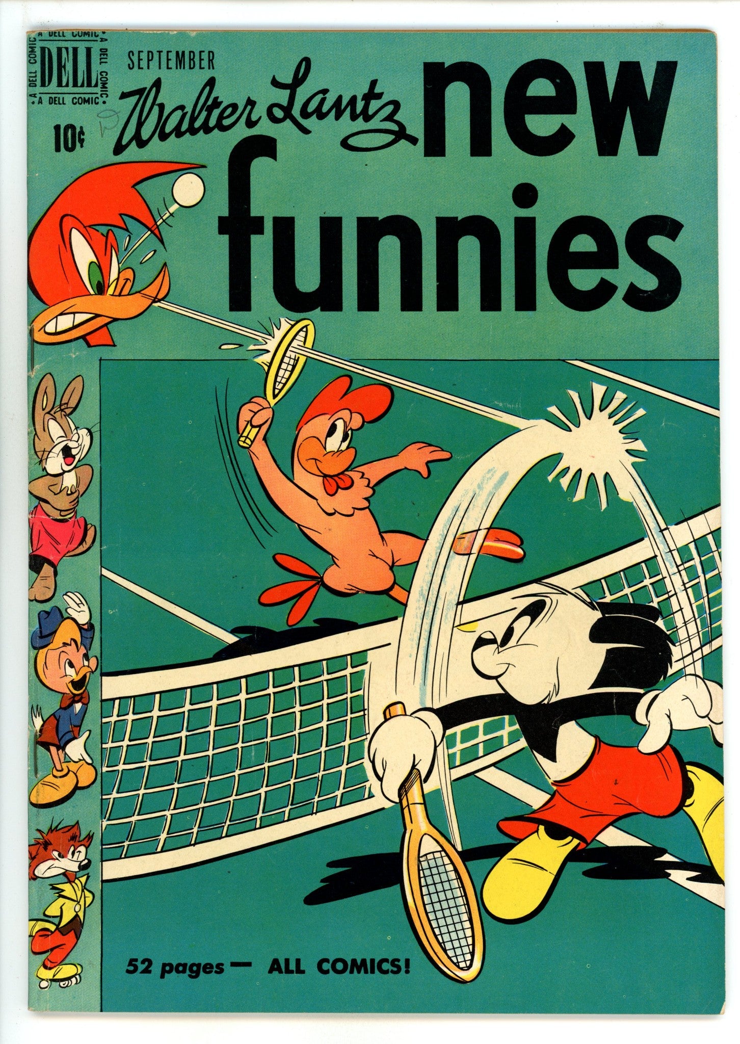 Walter Lantz New Funnies 163 FN- (5.5) (1950) 