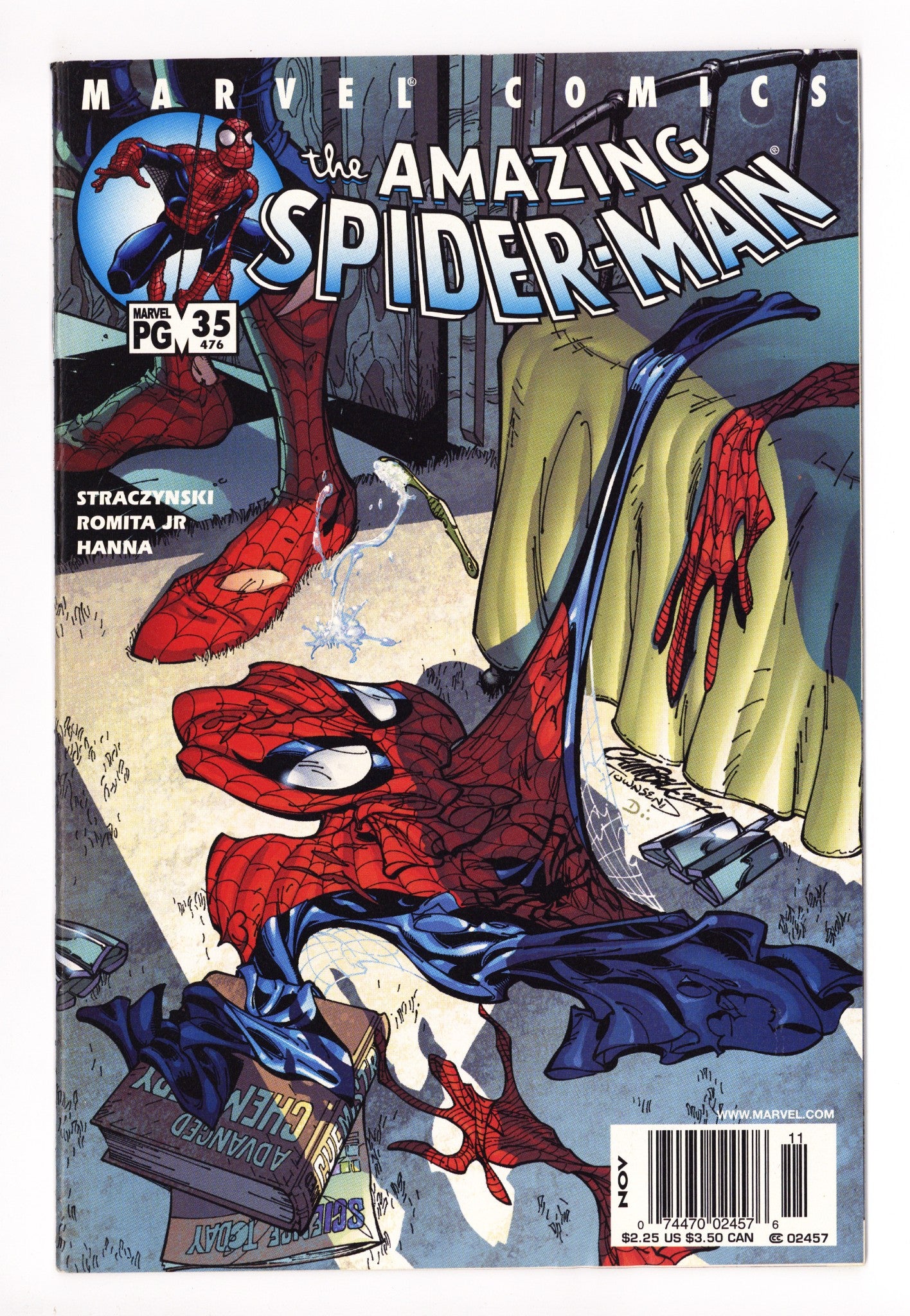 The Amazing Spider-Man Vol 2 35 (476) FN (6.0) (2001) Newsstand 