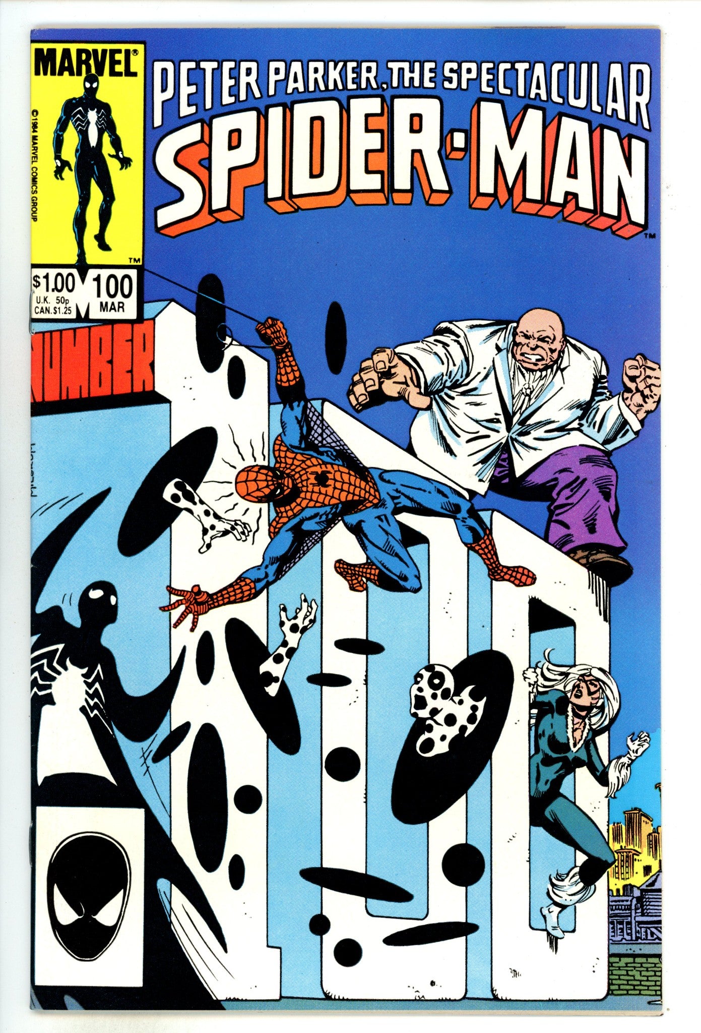 The Spectacular Spider-Man Vol 1 100 VF (8.0) (1985) 