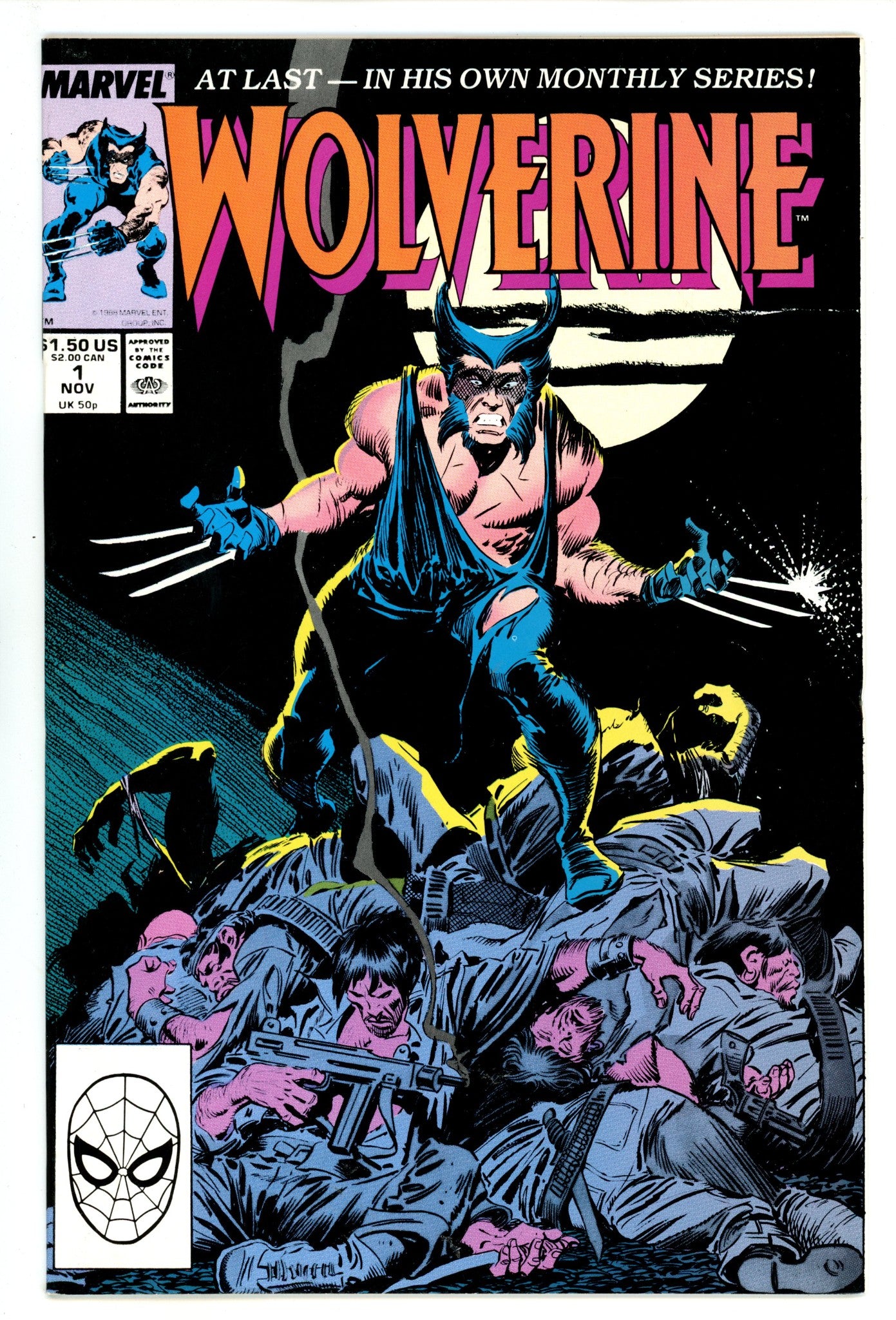 Wolverine Vol 2 1 VF- (7.5) (1988) 