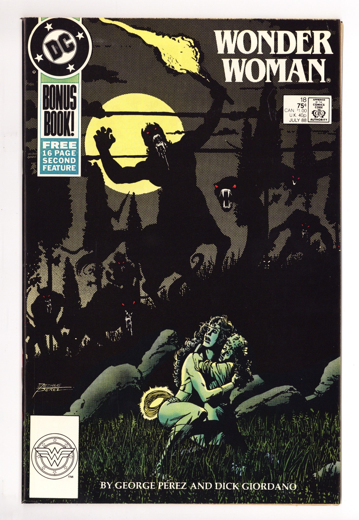 Wonder Woman Vol 2 18 High Grade (1988) 