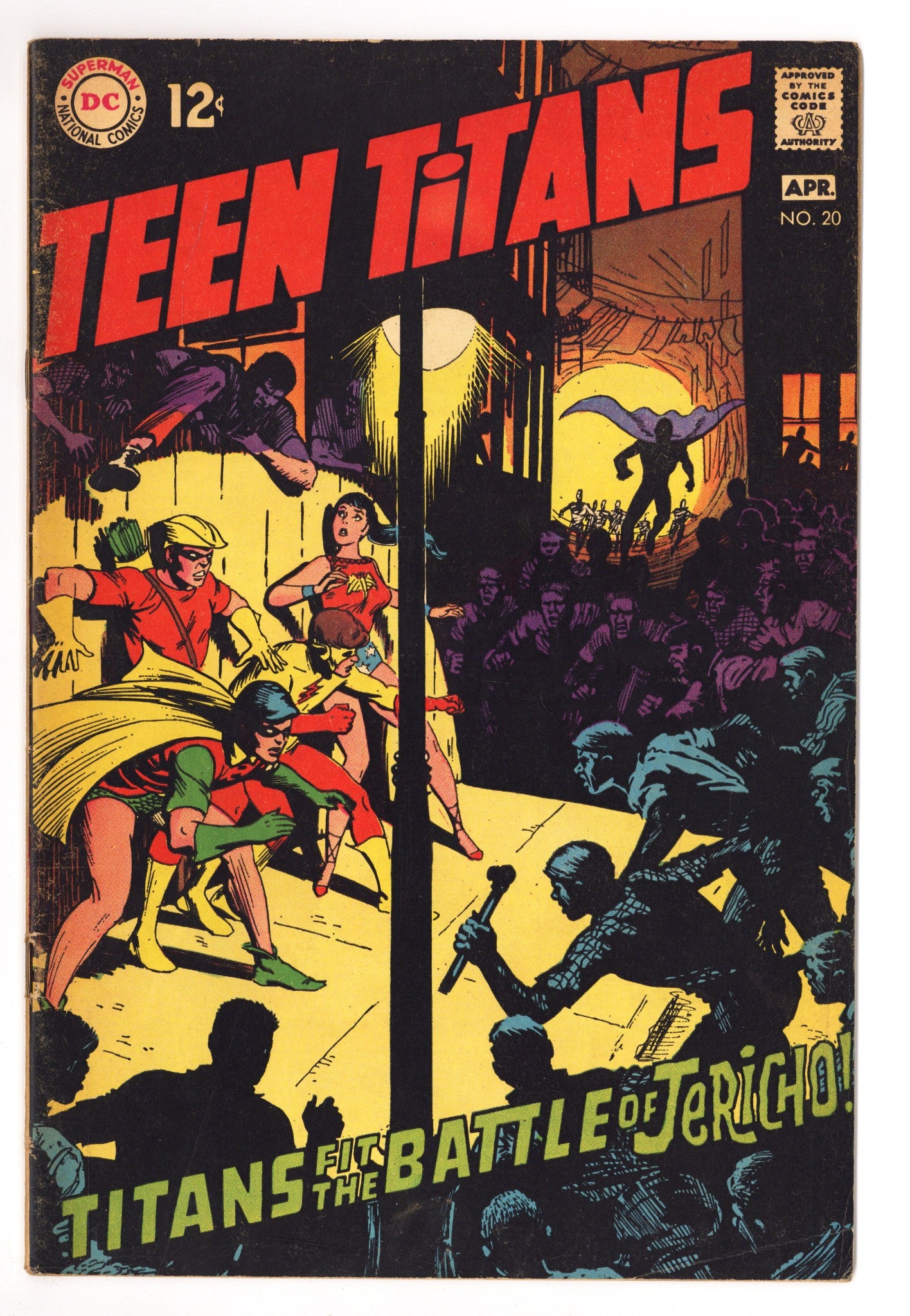 Teen Titans Vol 1 20  VG+ (4.5)   (1969)        