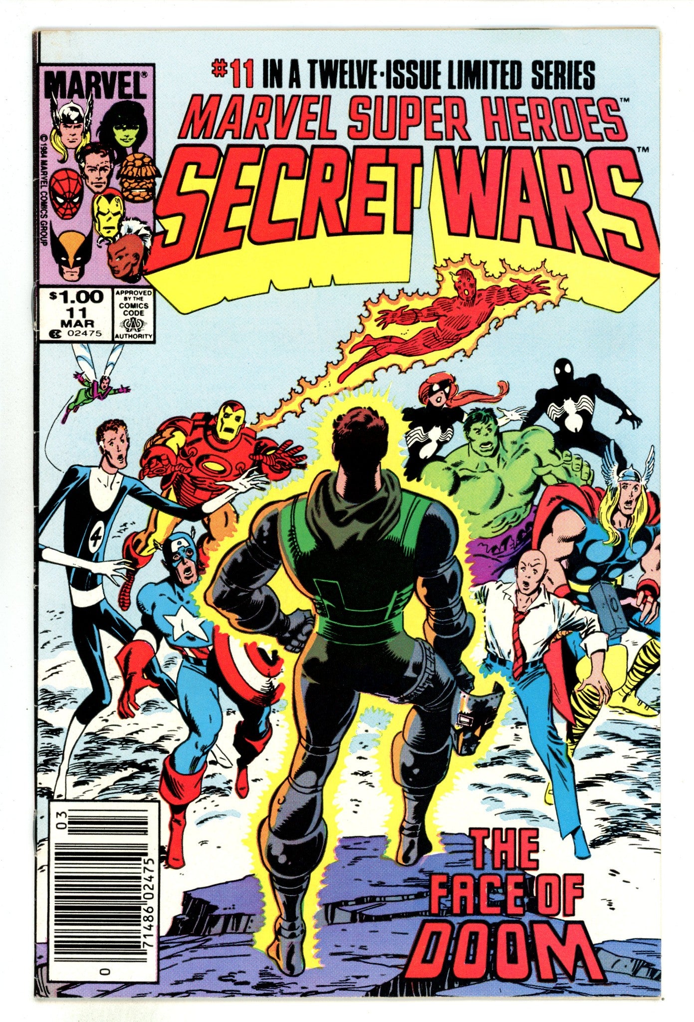 Marvel Super-Heroes Secret Wars 11 FN- (5.5) (1985) Canadian Price Variant 