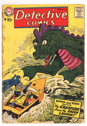 Detective Comics Vol 1 252 PR (0.5) Spine Split, Tape, Extra Staples (1958)