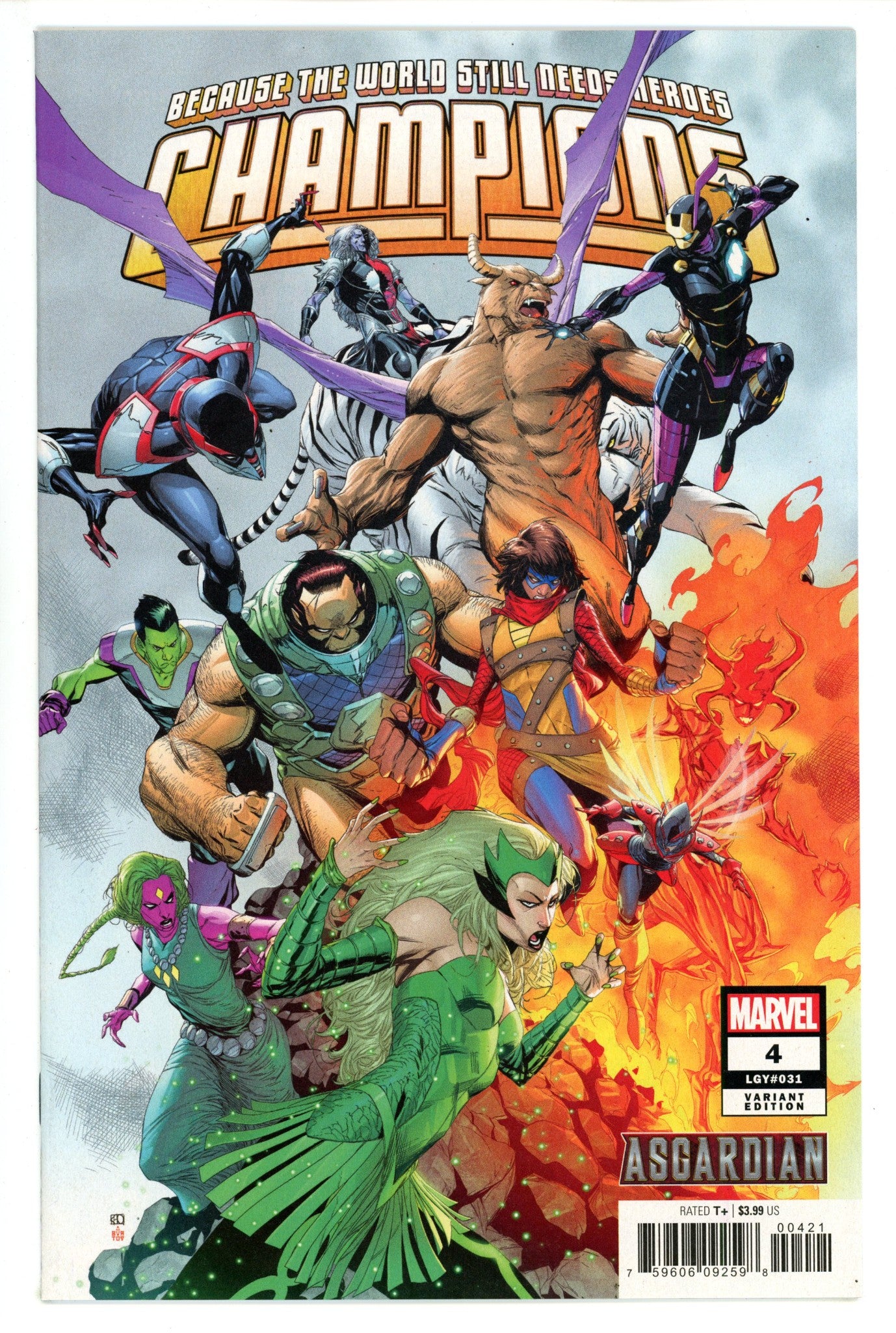 Champions Vol 3 4 (31) High Grade (2019) Pham Variant 