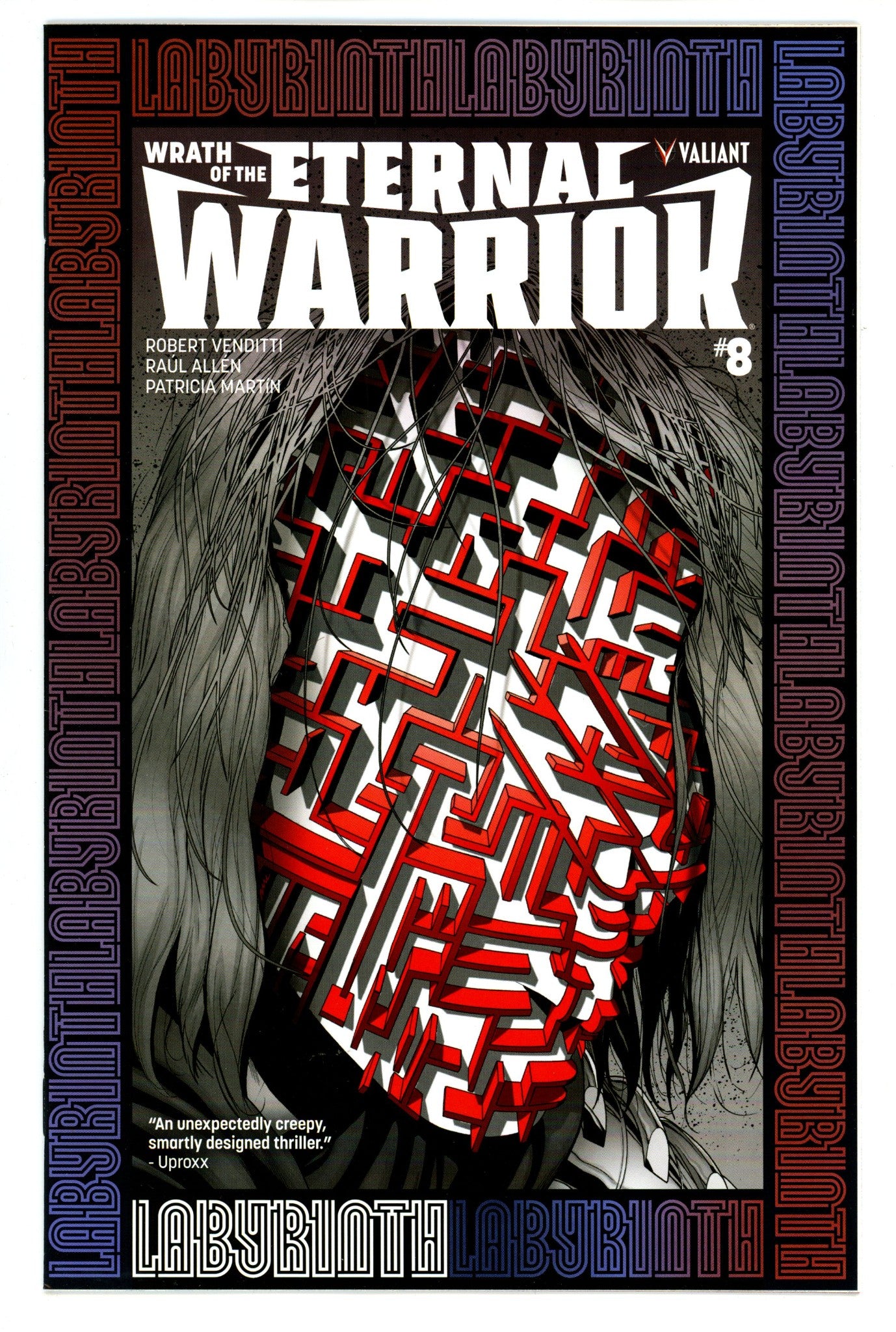 Wrath of the Eternal Warrior 8 High Grade (2016) P√©rez Variant 