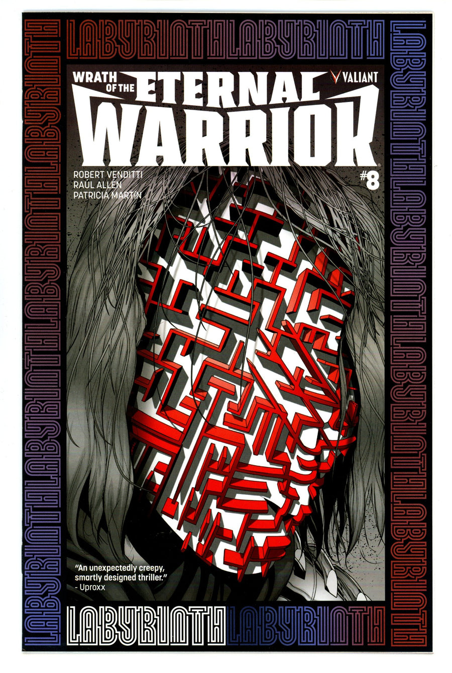 Wrath of the Eternal Warrior 8 High Grade (2016) P√©rez Variant 