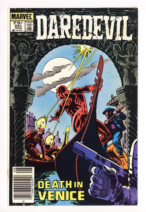 Daredevil Vol 1 221 Mid Grade (1985) Canadian Price Variant