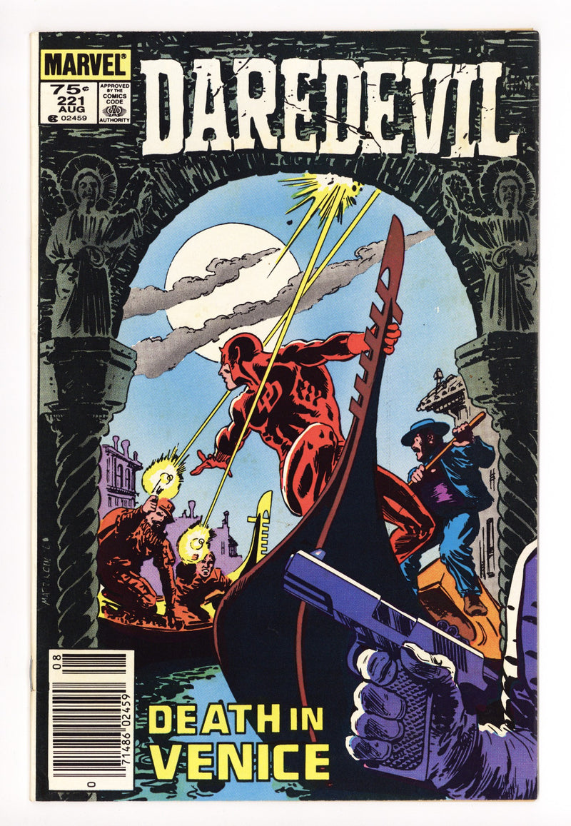 Daredevil Vol 1 221 Mid Grade (1985) Canadian Price Variant 