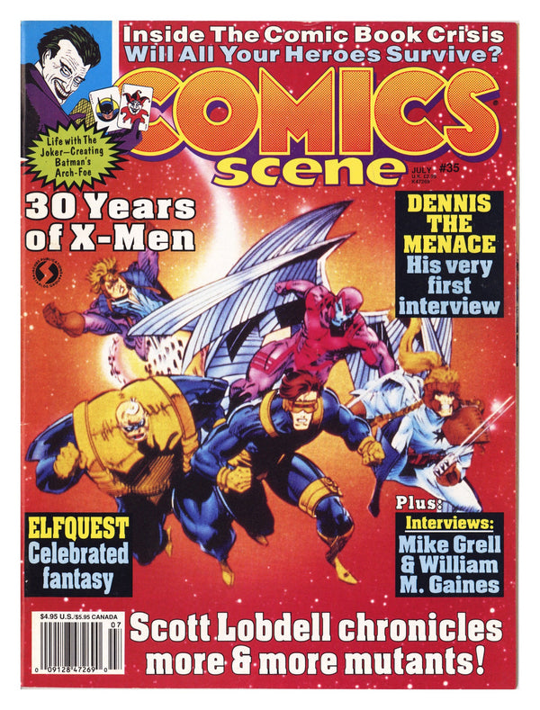 Comics Scene Vol 2 35 / 46 Mid Grade (1993) Newsstand