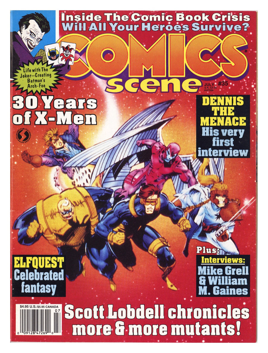 Comics Scene Vol 2 35 / 46 Mid Grade (1993) Newsstand 