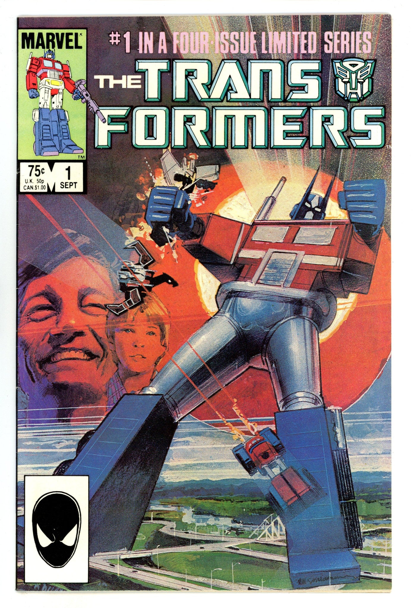 The Transformers  1  VF- (7.5)  (1984)  