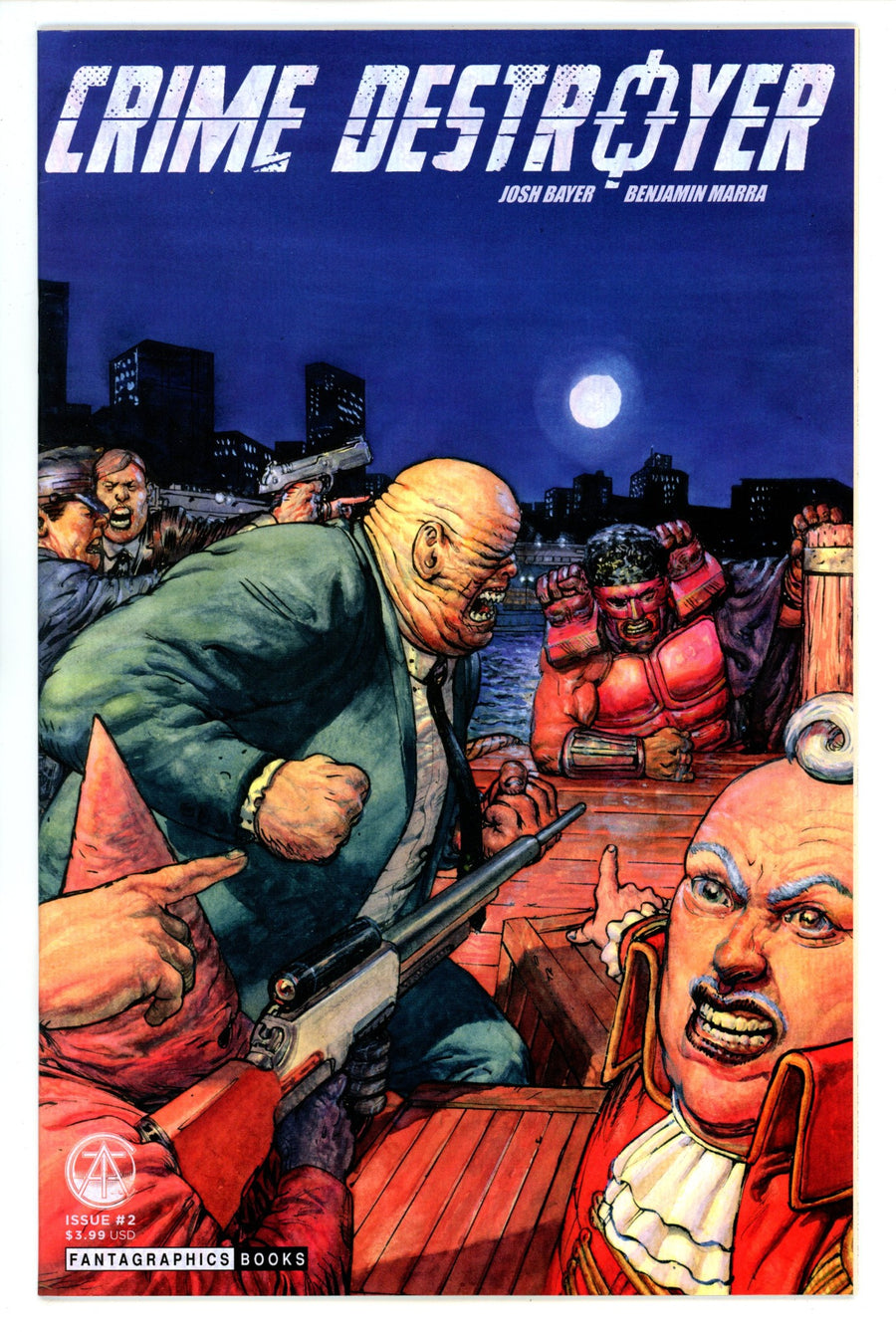 All Time Comics: Crime Destroyer 2 High Grade (2017) Marra Variant 