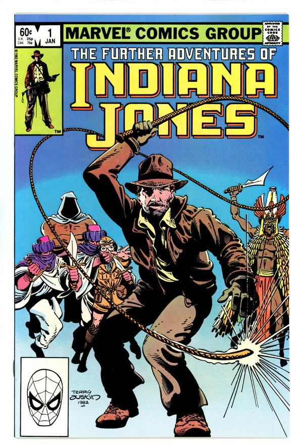 The Further Adventures of Indiana Jones 1 VF/NM (9.0) (1983)