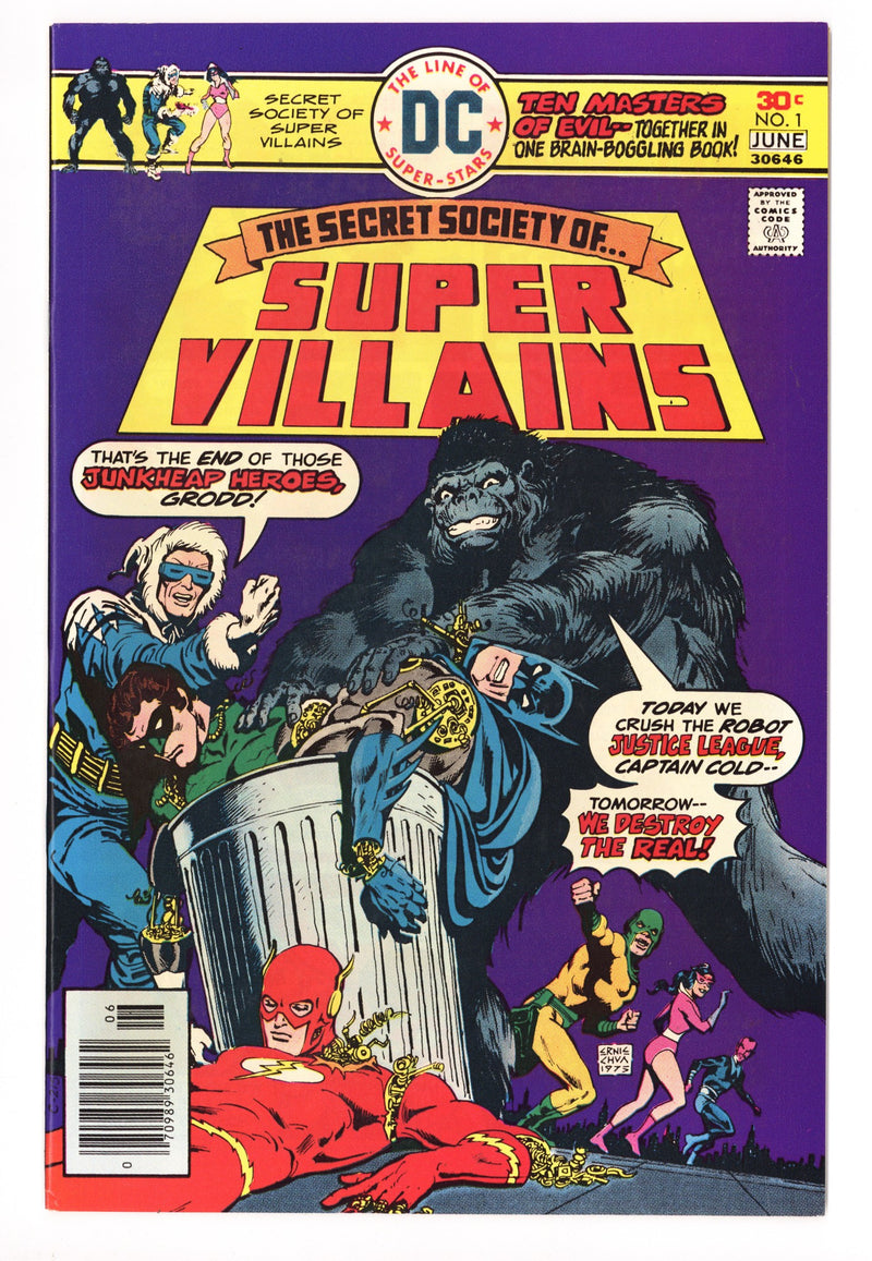 Secret Society of Super-Villains 1 NM- (9.2) (1976) 