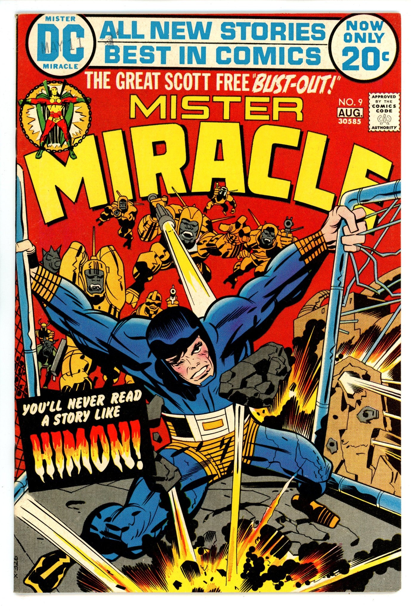 Mister Miracle Vol 1 9 VF+ (8.5) (1972) 