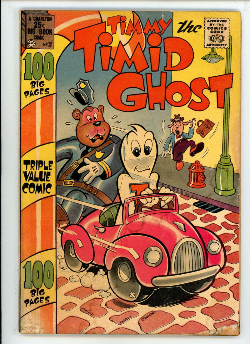 Timmy the Timid Ghost 12 GD/VG (3.0) (1958) 
