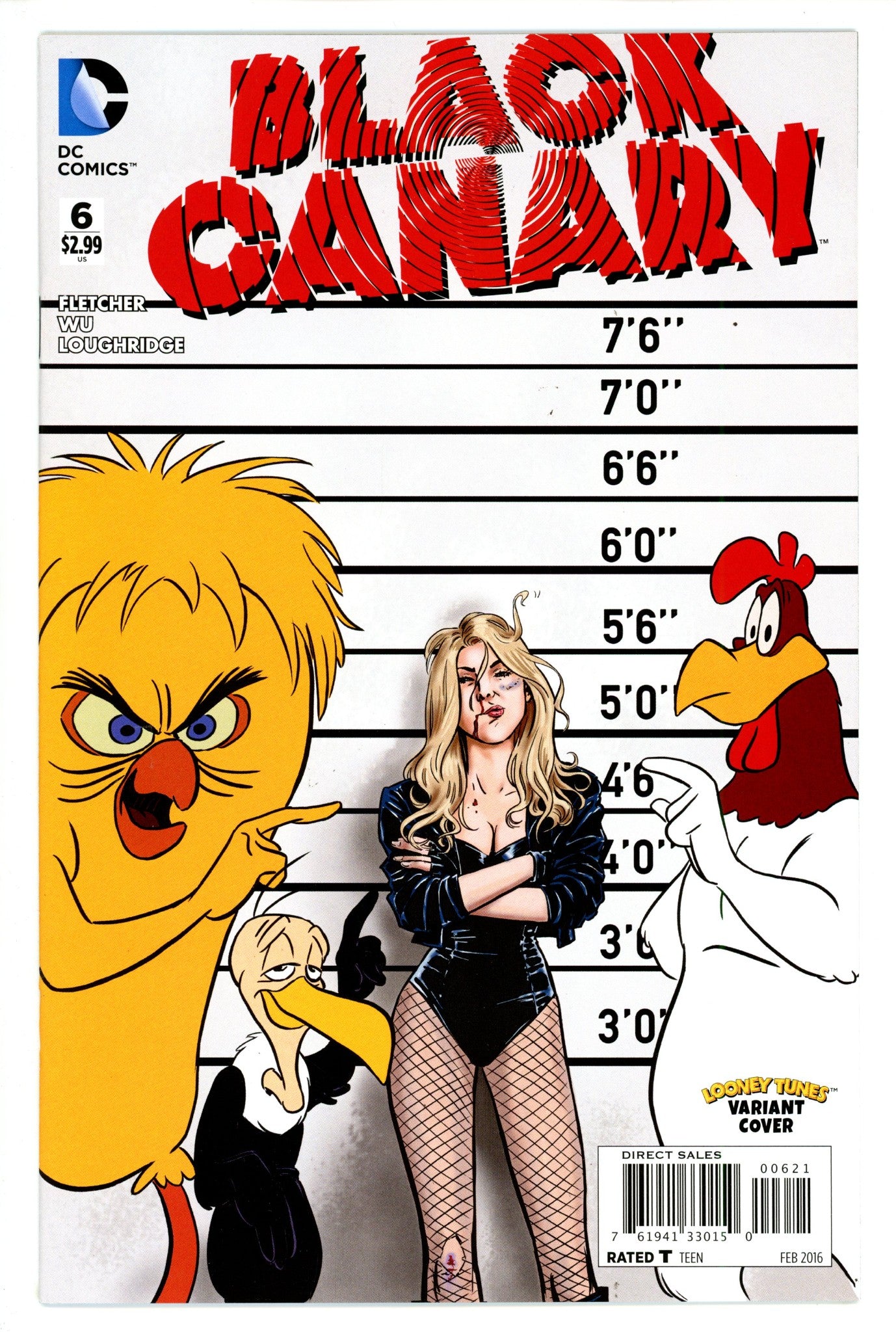 Black Canary Vol 4 6 High Grade (2016) Guerra Variant 