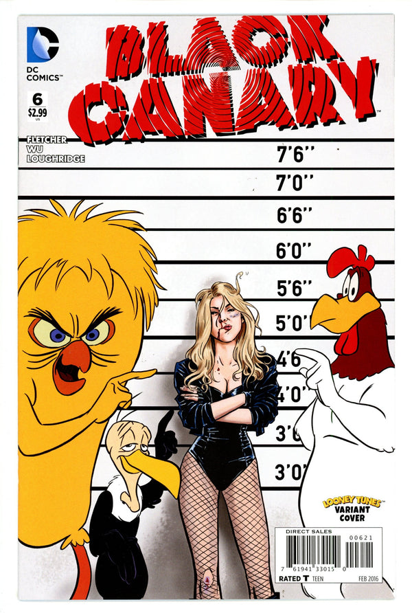 Black Canary Vol 4 6 High Grade (2016) Guerra Variant