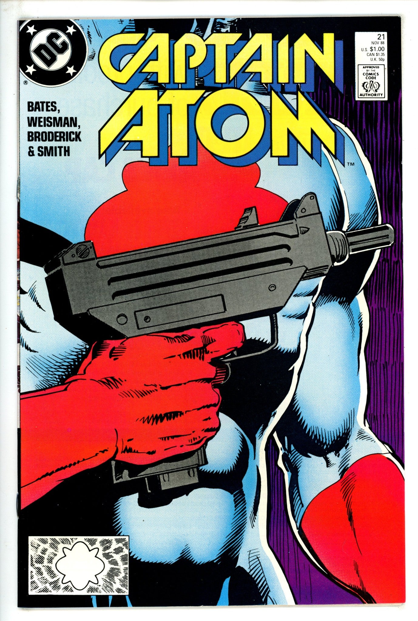 Captain Atom Vol 3 21 (1988)