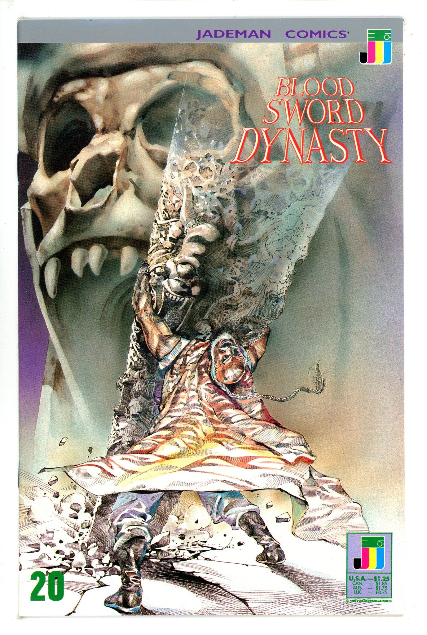 Blood Sword Dynasty 20 VF- (1991)