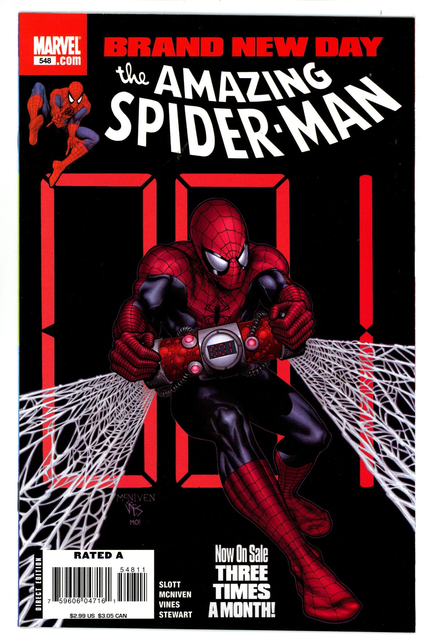 The Amazing Spider-Man Vol 2 548 VF/NM (9.0) (2008) 