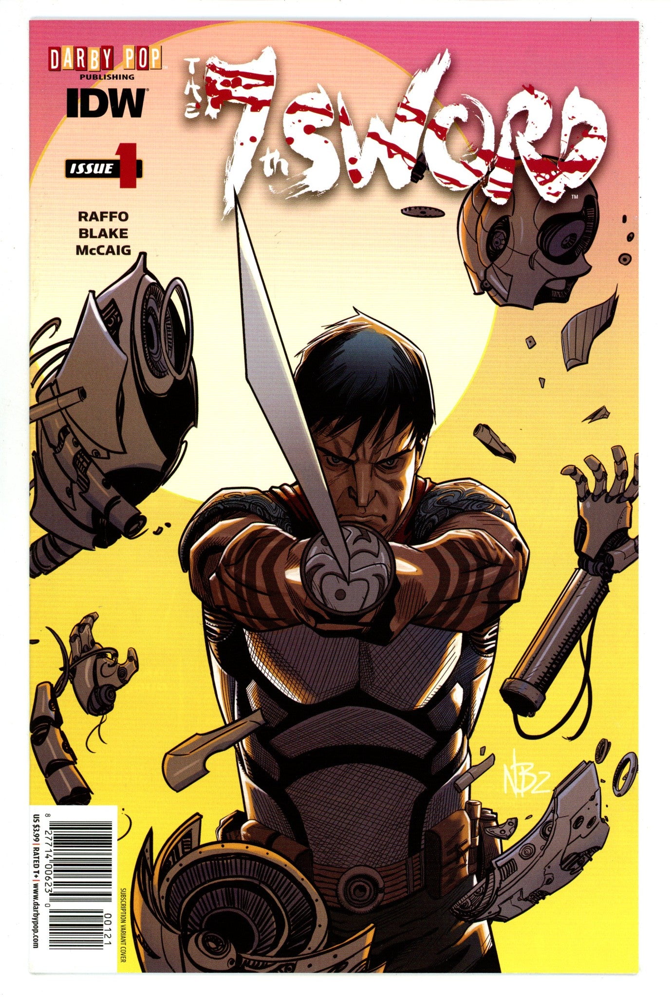 The 7th Sword 1 High Grade (2014) Blake Variant 