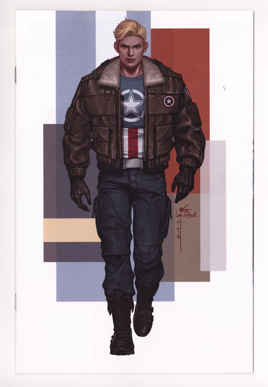 Captain America Vol 12 5 Lee Virgin Incentive NM (2025)