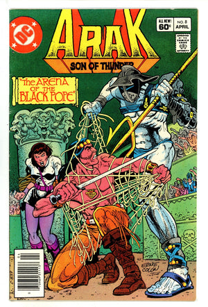 Arak / Son of Thunder   8  Mid Grade   (1982)   Newsstand