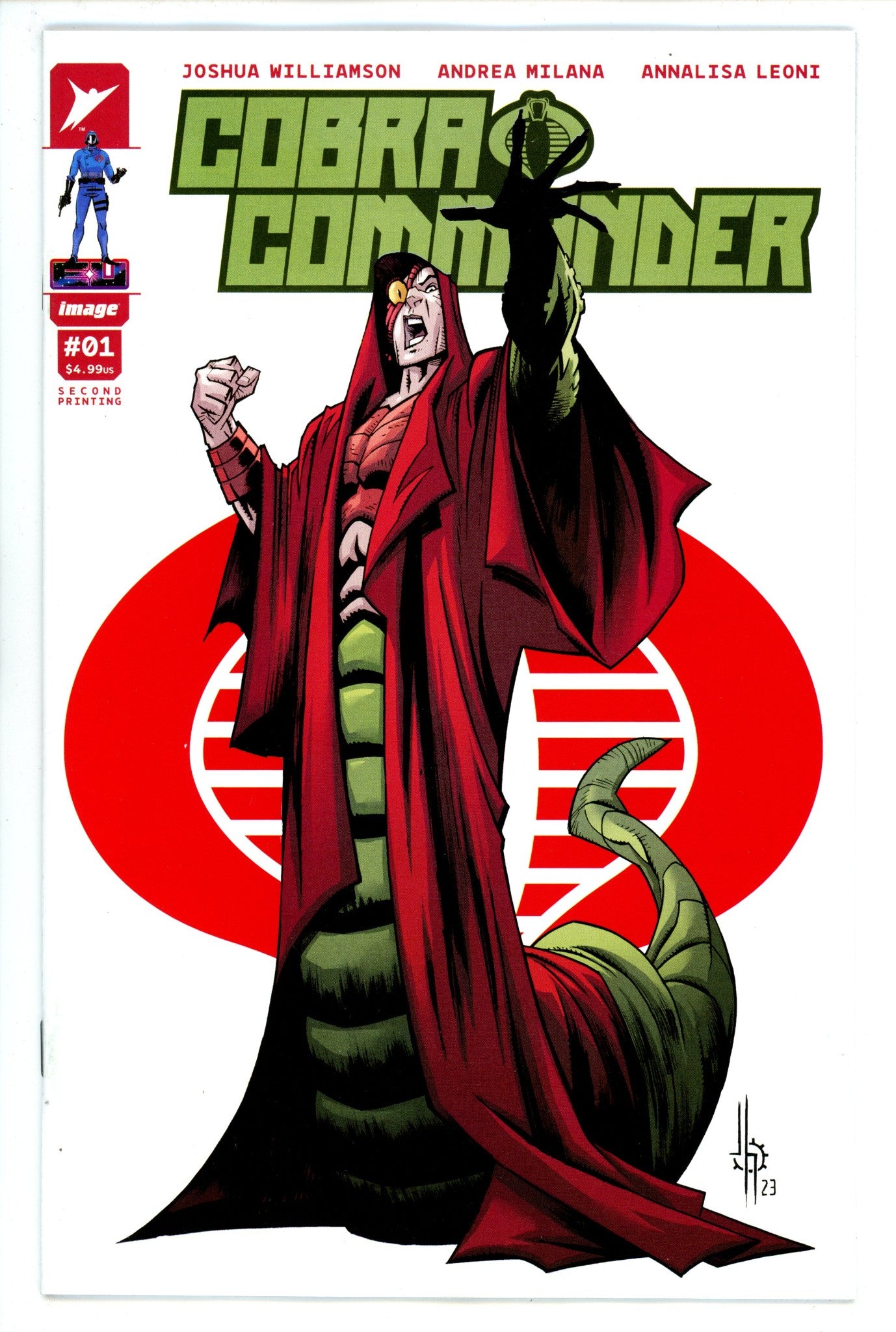 Cobra Commander 1 Howard 2nd Print Variant (2024)