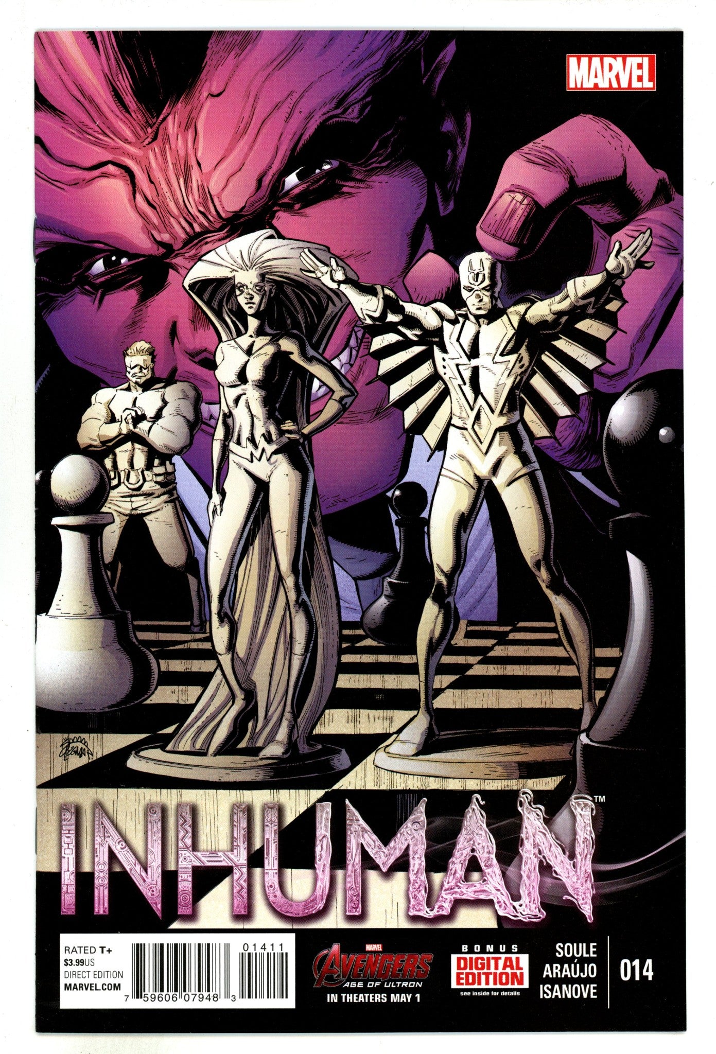 Inhuman 14 High Grade (2015) 